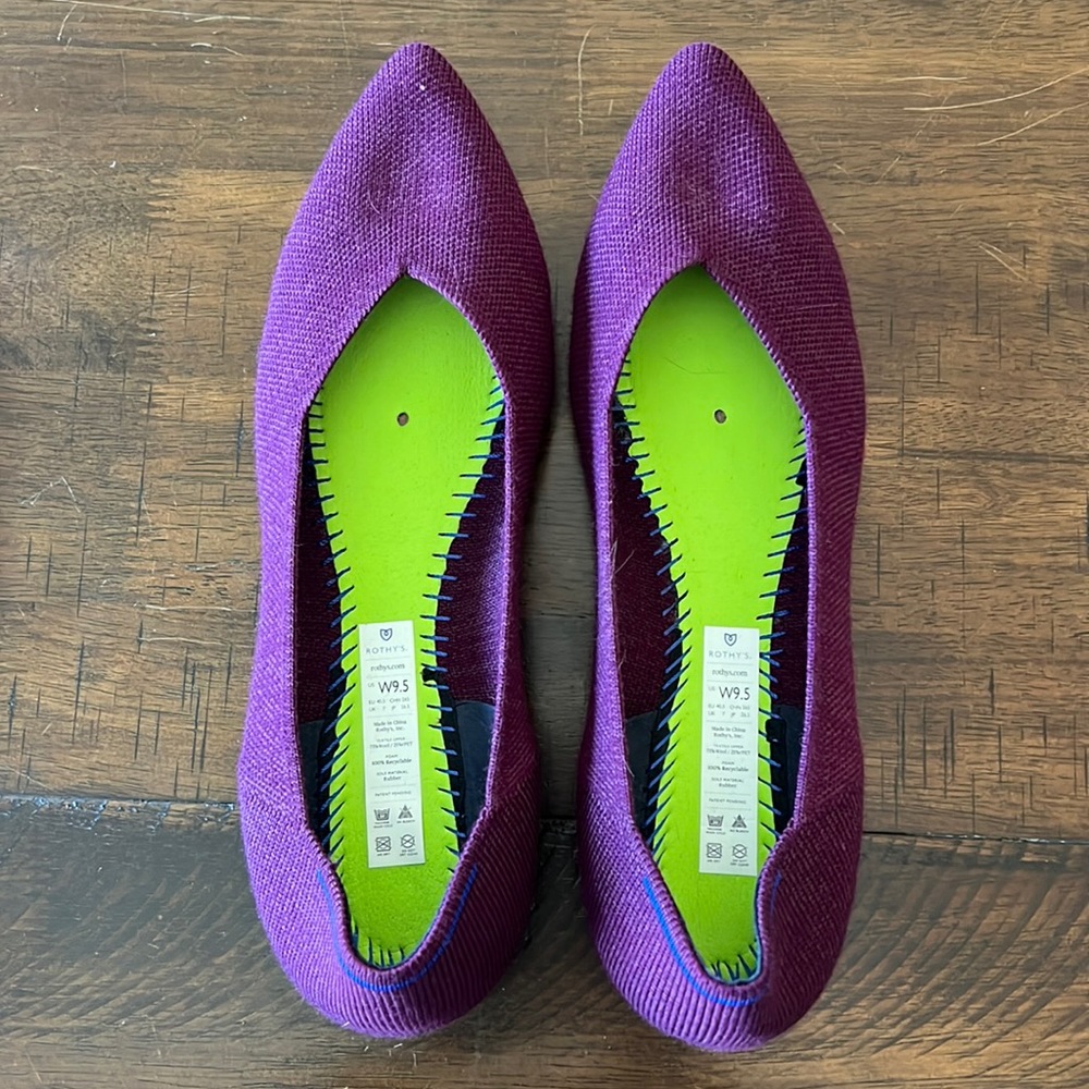 Rothy’s merino wool points